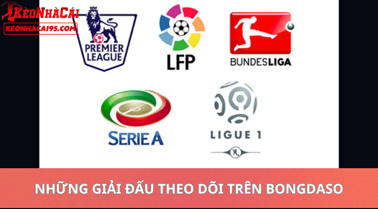 Bongdaso – Tỷ Số Bóng Đá Trực Tuyến Và Kết Quả Nhanh Nhất 2 Những Giải Đấu Được Theo Dõi Trên Bongdaso
